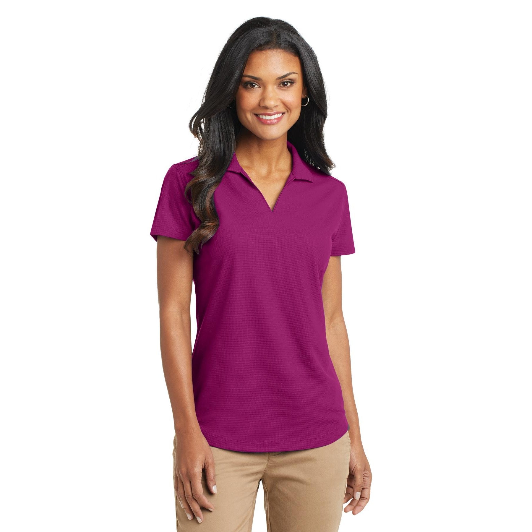 Port Authority-Port Authority® Women's Dry Zone® Grid Polo. L572-MedTech-7